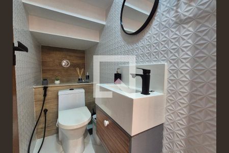 Lavabo  de casa de condomínio à venda com 4 quartos, 356m² em Recreio dos Bandeirantes, Rio de Janeiro