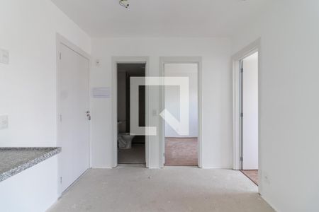 Sala e Cozinha de apartamento à venda com 2 quartos, 38m² em Vila Hebe, São Paulo