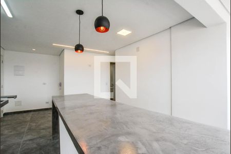 Sala/Cozinha de apartamento à venda com 2 quartos, 40m² em Jardim Cristiane, Santo André
