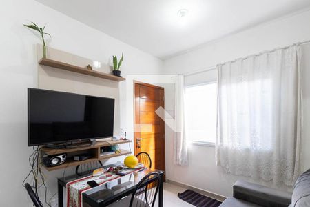 Sala / Cozinha de apartamento à venda com 1 quarto, 37m² em Vila Nivi, São Paulo