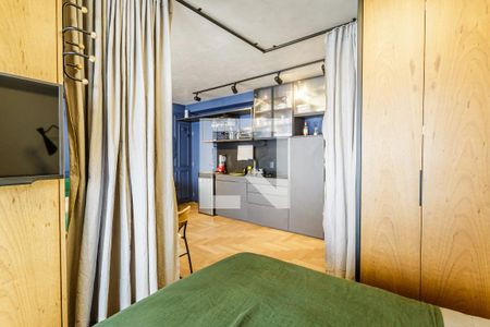 Quarto de apartamento à venda com 1 quarto, 42m² em Indianópolis, São Paulo