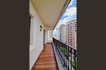 Varanda da Sala de apartamento à venda com 4 quartos, 146m² em Pompeia, São Paulo