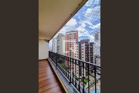 Varanda da Sala de apartamento à venda com 4 quartos, 146m² em Pompeia, São Paulo