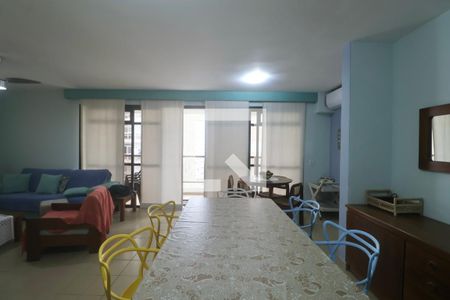 Sala de apartamento para alugar com 3 quartos, 141m² em Barra Funda, Guarujá