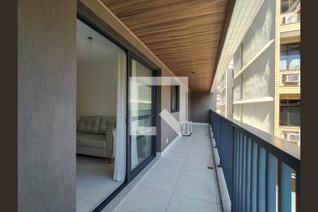 Varanda da Sala de apartamento à venda com 2 quartos, 72m² em Tijuca, Rio de Janeiro