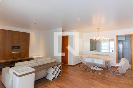 Sala de apartamento para alugar com 3 quartos, 129m² em Vila Olímpia, São Paulo