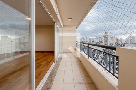 Varanda da Sala de apartamento à venda com 3 quartos, 125m² em Vila Mariana, São Paulo