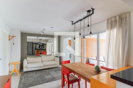 Sala 1 de apartamento à venda com 2 quartos, 112m² em Chácara Santo Antônio, São Paulo