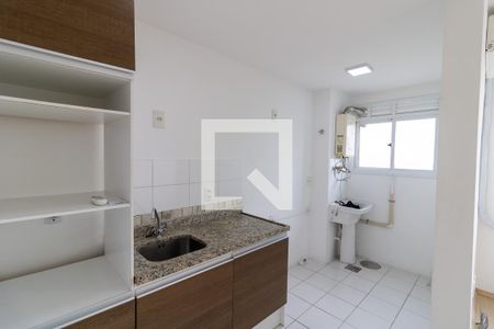 Cozinha de apartamento para alugar com 2 quartos, 50m² em Cristal, Porto Alegre