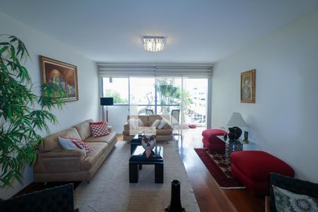 Sala de apartamento para alugar com 5 quartos, 340m² em Santo Antônio, São Caetano do Sul
