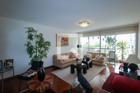 Sala de apartamento para alugar com 5 quartos, 340m² em Santo Antônio, São Caetano do Sul