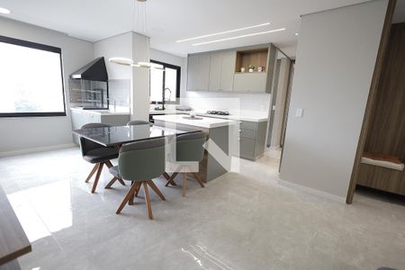 Sala / Cozinha / Gourmet de casa à venda com 2 quartos, 97m² em Parque Erasmo Assunção, Santo André