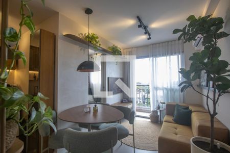 Sala de apartamento à venda com 2 quartos, 36m² em Moema, São Paulo