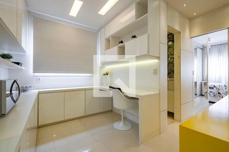 Sala/Cozinha de apartamento à venda com 1 quarto, 60m² em Pinheiros, São Paulo