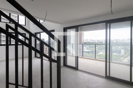 Sala de apartamento à venda com 2 quartos, 104m² em Indianópolis, São Paulo