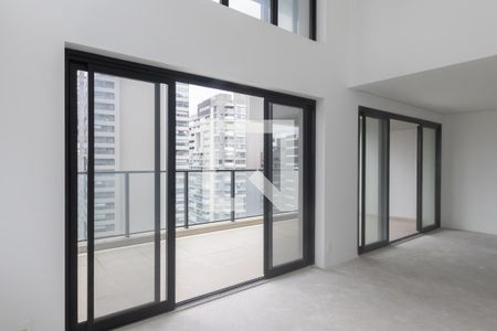 Sala de apartamento à venda com 2 quartos, 104m² em Indianópolis, São Paulo