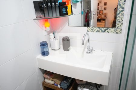 Banheiro de kitnet/studio à venda com 1 quarto, 26m² em Mooca, São Paulo