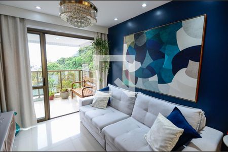 Sala de apartamento à venda com 3 quartos, 89m² em Tijuca, Rio de Janeiro