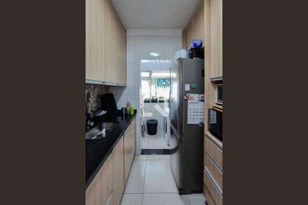 Cozinha e Área de Serviço de apartamento à venda com 2 quartos, 60m² em Suísso, São Bernardo do Campo