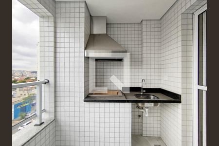 Varanda Gourmet de apartamento à venda com 3 quartos, 84m² em Santa Paula, São Caetano do Sul