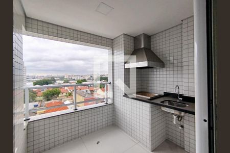 Varanda Gourmet de apartamento à venda com 3 quartos, 84m² em Santa Paula, São Caetano do Sul