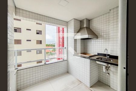 Varanda Gourmet de apartamento à venda com 3 quartos, 84m² em Santa Paula, São Caetano do Sul
