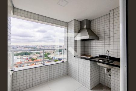 Varanda Gourmet de apartamento à venda com 3 quartos, 83m² em Santa Paula, São Caetano do Sul