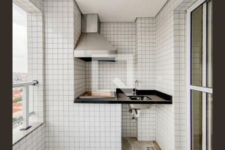 Varanda Gourmet de apartamento à venda com 3 quartos, 82m² em Santa Paula, São Caetano do Sul