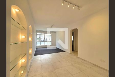 Sala de apartamento para alugar com 2 quartos, 80m² em Indianópolis, São Paulo