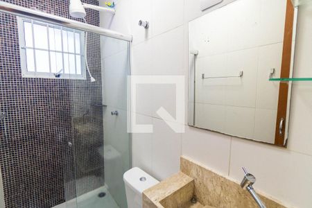 Banheiro da Suíte 1 de casa para alugar com 2 quartos, 120m² em Vila Monte Alegre, São Paulo