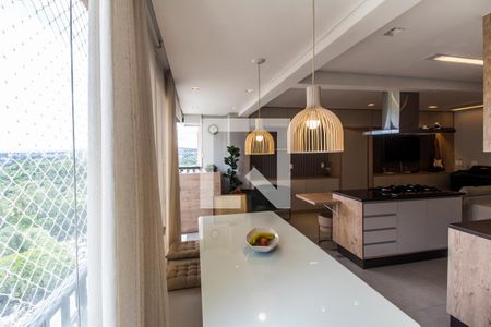 Varanda gourmet de apartamento à venda com 2 quartos, 90m² em Alphaville Empresarial, Barueri