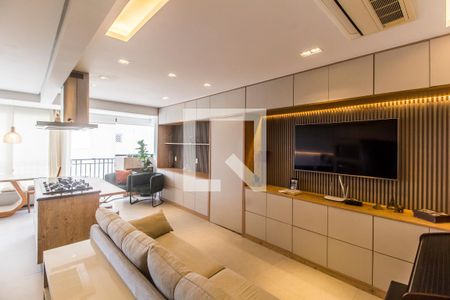 Sala  de apartamento à venda com 2 quartos, 90m² em Alphaville Empresarial, Barueri