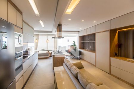 Sala  de apartamento à venda com 2 quartos, 90m² em Alphaville Empresarial, Barueri