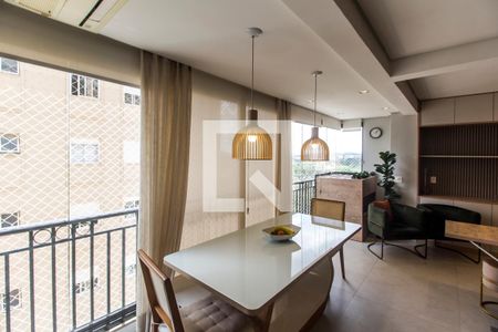 Varanda gourmet de apartamento à venda com 2 quartos, 90m² em Alphaville Empresarial, Barueri