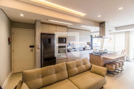 Sala  de apartamento à venda com 2 quartos, 90m² em Alphaville Empresarial, Barueri