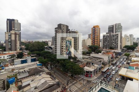 Vista/Varanda da Sala/Cozinha de apartamento para alugar com 2 quartos, 85m² em Pinheiros, São Paulo
