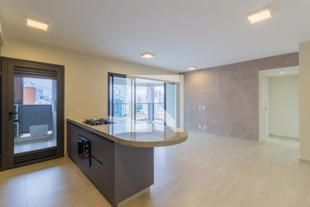 Sala/Cozinha de apartamento para alugar com 2 quartos, 85m² em Pinheiros, São Paulo