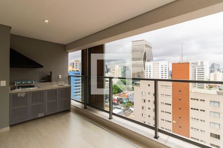 Vista/Varanda de apartamento para alugar com 2 quartos, 85m² em Pinheiros, São Paulo