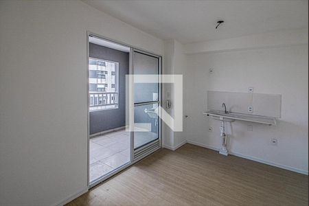 sala e cozinha_3 de apartamento para alugar com 2 quartos, 35m² em Vila Santo Estefano, São Paulo