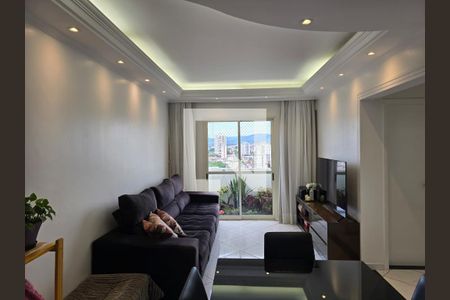 Sala  de apartamento à venda com 2 quartos, 75m² em Vila Galvão, Guarulhos