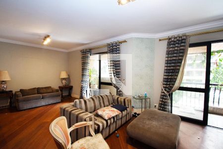 Sala de estar de apartamento à venda com 4 quartos, 156m² em Jardim Paulista, São Paulo