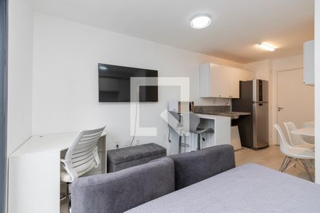 Studio de kitnet/studio para alugar com 1 quarto, 26m² em Santo Amaro, São Paulo