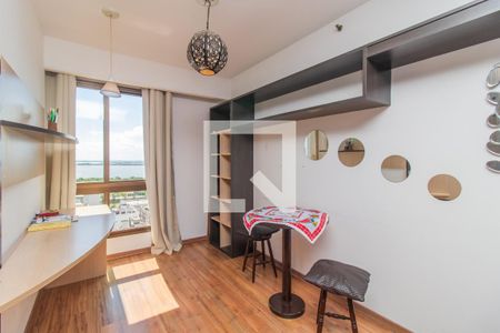 Sala de apartamento para alugar com 1 quarto, 34m² em Praia de Belas, Porto Alegre