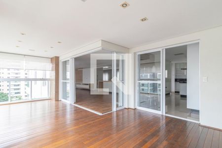 Varanda da Sala de apartamento para alugar com 3 quartos, 211m² em Vila Olímpia, São Paulo