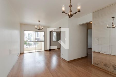 Sala de apartamento à venda com 1 quarto, 64m² em Jardim das Acacias, São Paulo