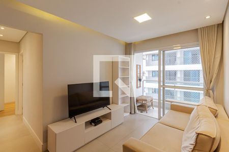 Sala de apartamento para alugar com 2 quartos, 69m² em Vila Olímpia, São Paulo