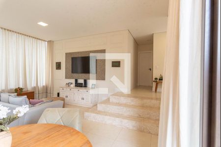 Sala de casa de condomínio à venda com 3 quartos, 318m² em Jardim Nova Europa, Campinas