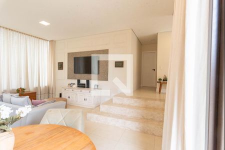 Sala de casa de condomínio à venda com 3 quartos, 318m² em Jardim Nova Europa, Campinas