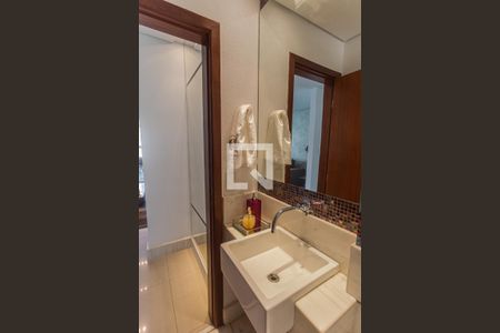 Lavabo na Sala de apartamento para alugar com 3 quartos, 450m² em São Pedro, Belo Horizonte