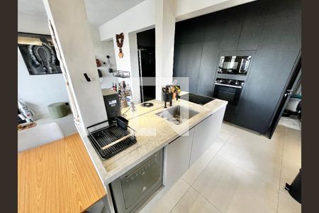 Sala/Cozinha de apartamento à venda com 1 quarto, 70m² em Santana, São Paulo